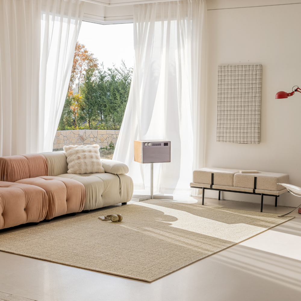 Golden Path Soft Rug