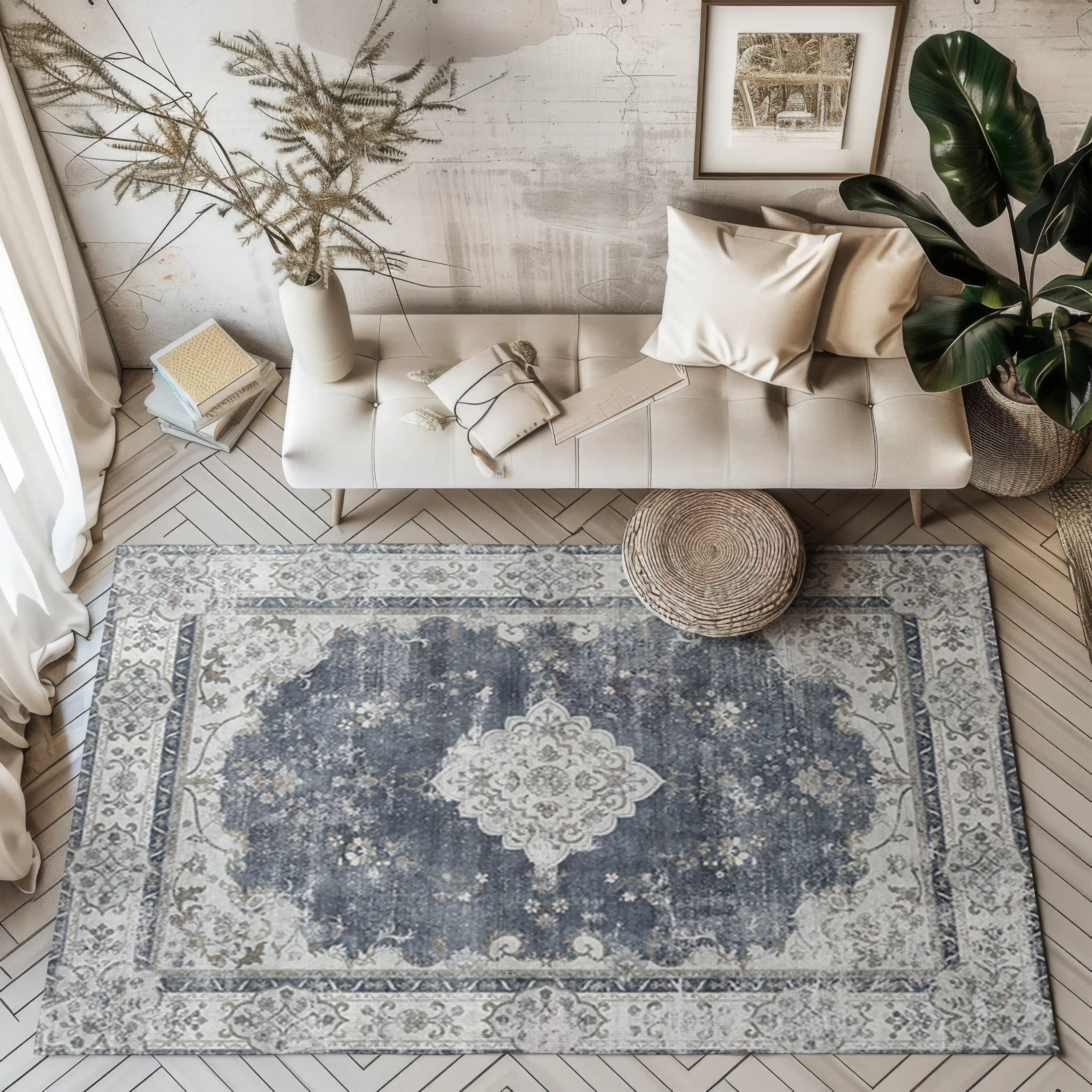 Sunny Orchard Vintage Rug