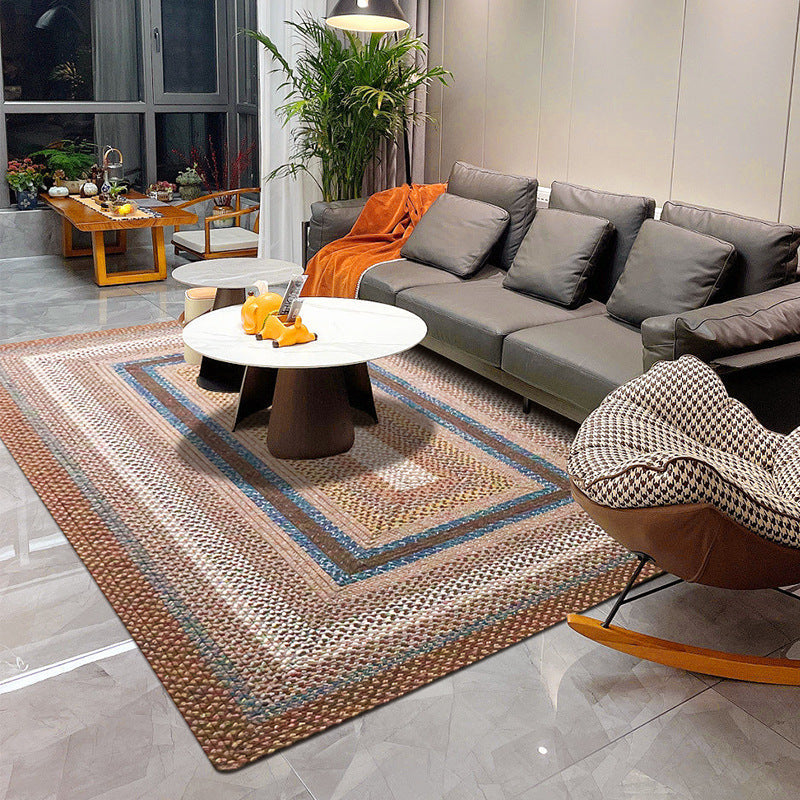 Bohemian Ringled Circle Rug