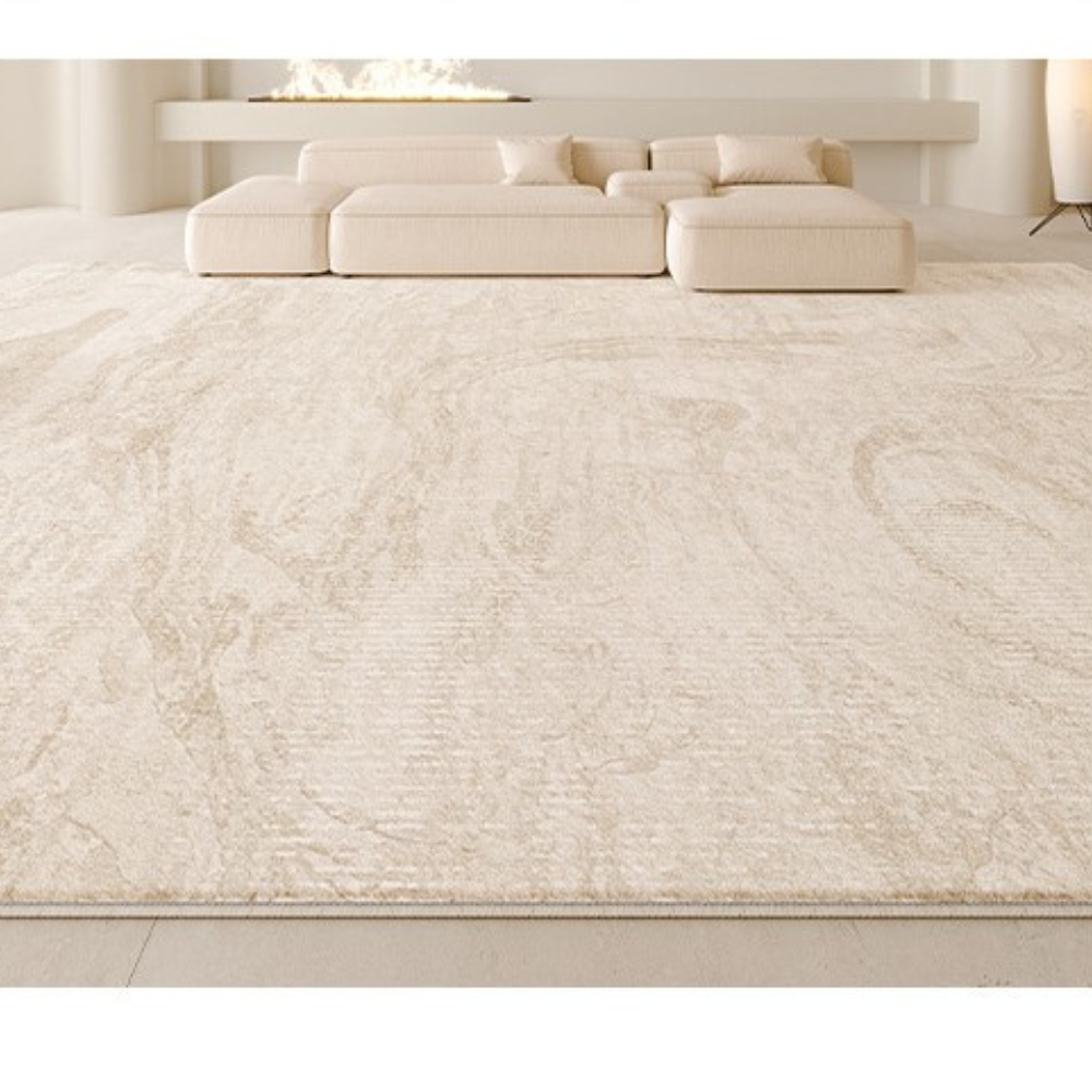 Gold Whispering Modern Rug